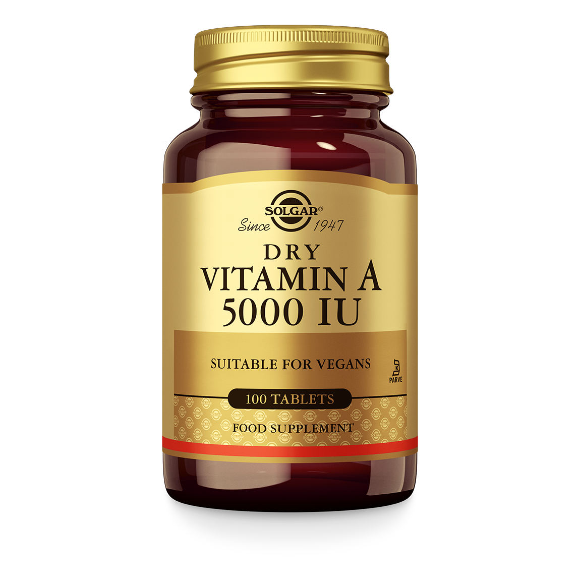 Vitamine A 5000 IU (1502 mcg) Supplement Solgar 100