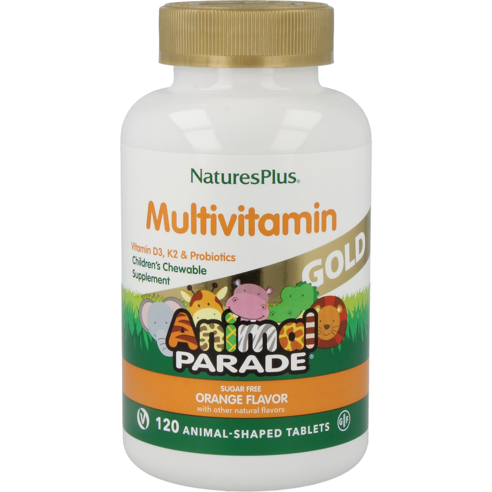 
                      
                        Animal Parade® GOLD Multivitamin orange flavor Supplement Natures Plus Default Title  
                      
                    