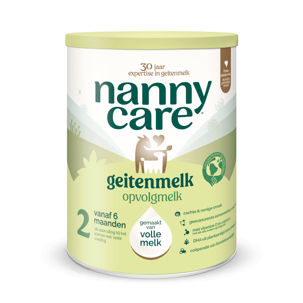 Nannycare® Opvolgmelk 800 gram Supplement Nannycare