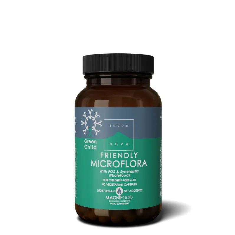 Green Child Friendly Microflora | 50 capsules Supplement Terranovabenelux Default Title