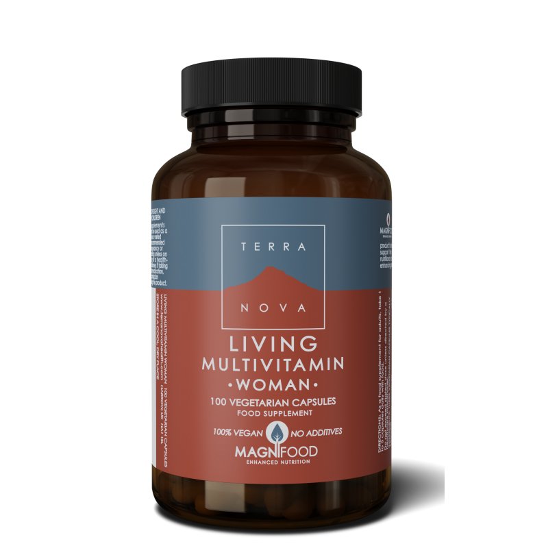 Living Multivitamin WOMAN | 100 capsules Supplement Terranovabenelux   