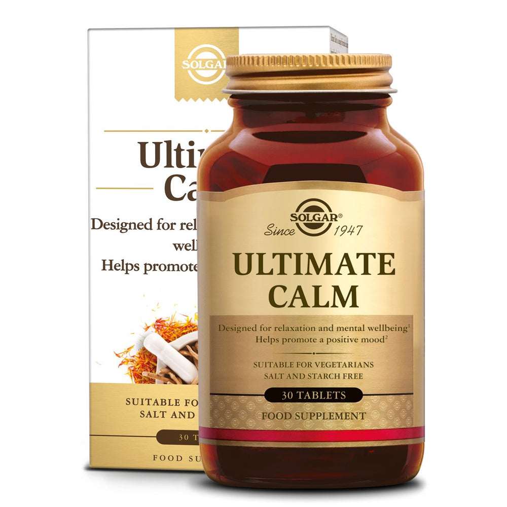 
                      
                        Ultimate Calm (Ontspanning) Supplement Solgar 30  
                      
                    