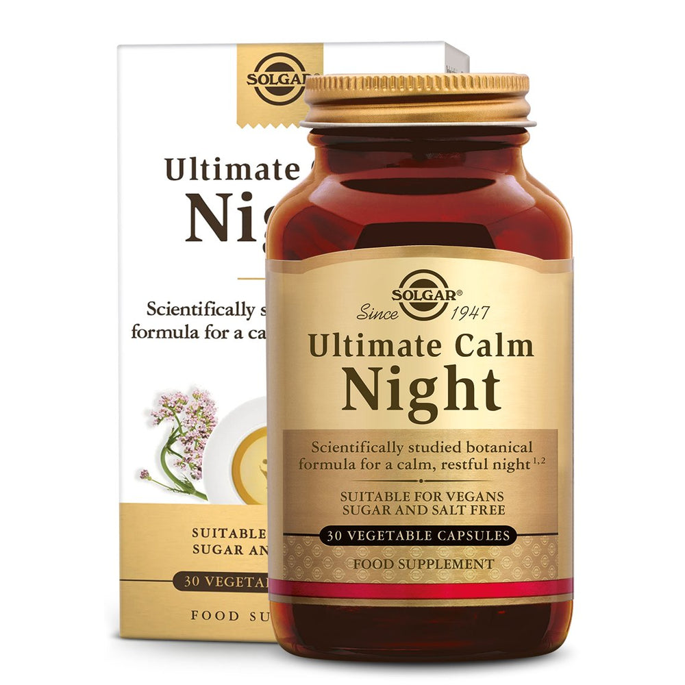 
                      
                        Ultimate Calm Night (Nachtrust) Supplement Solgar 30  
                      
                    