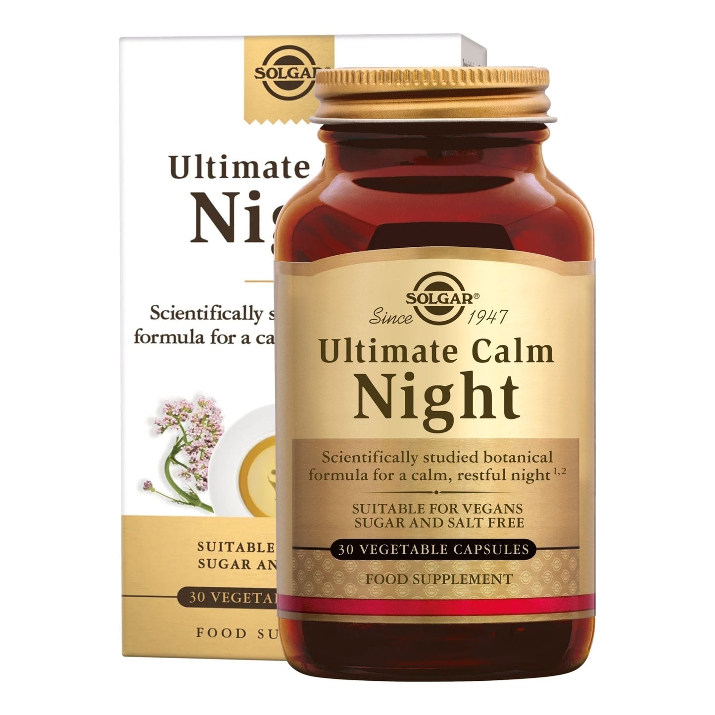 Ultimate Calm Night (Nachtrust) Supplement Solgar   