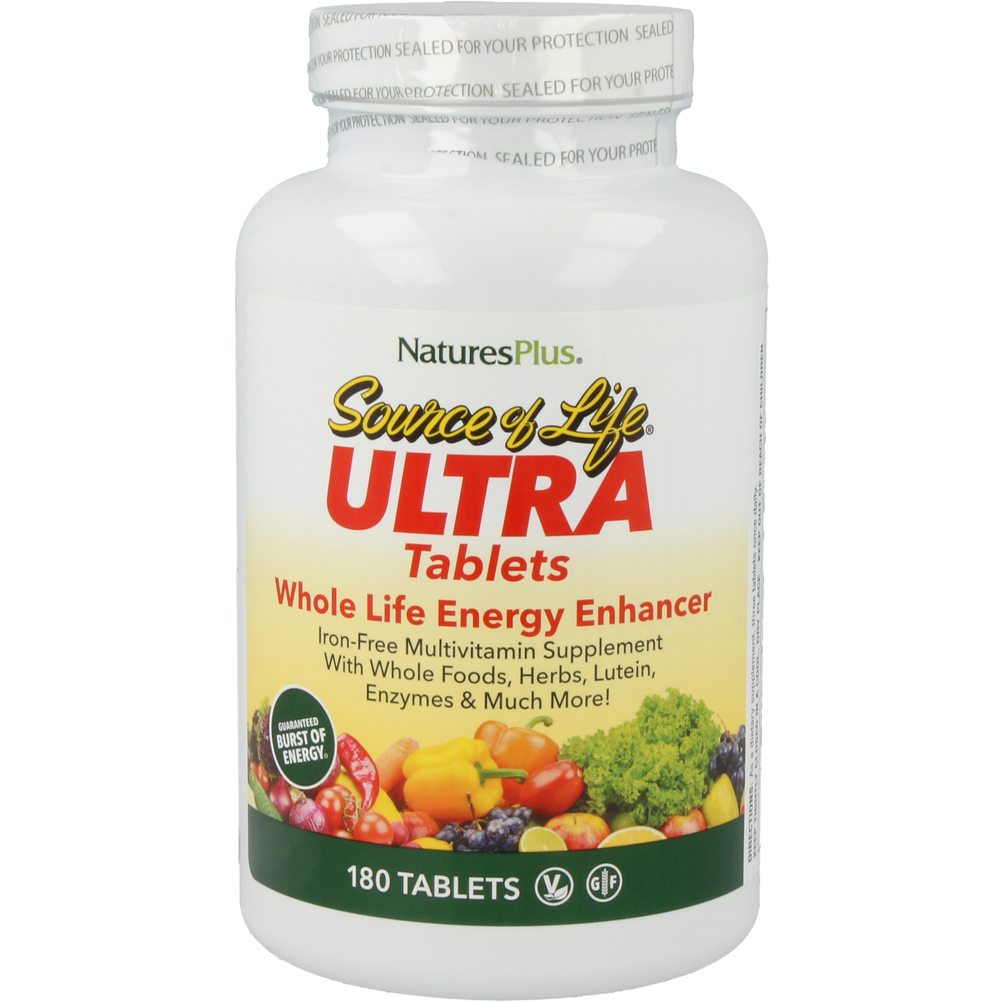 Ultra Source of Life® No Iron Tabletten Supplement Natures Plus Default Title  