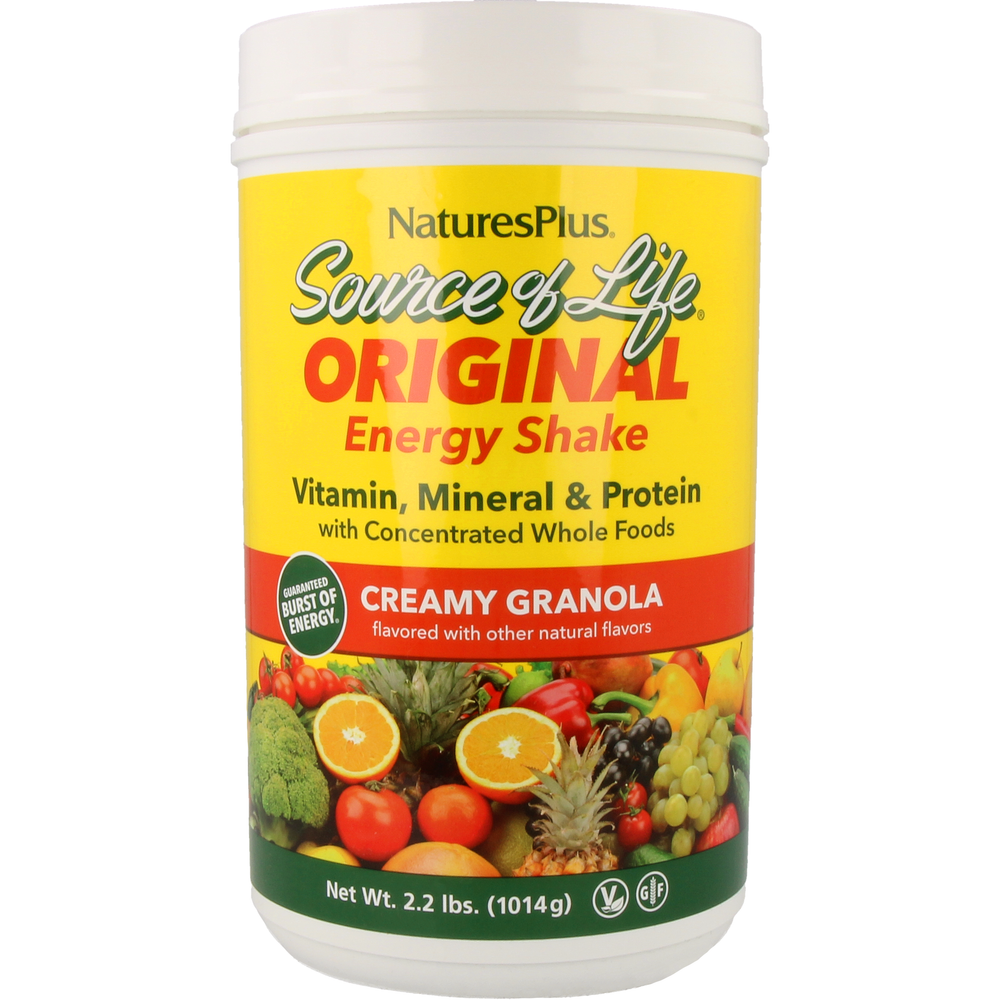 Source of Life® Energy Shake Supplement Natures Plus Default Title  