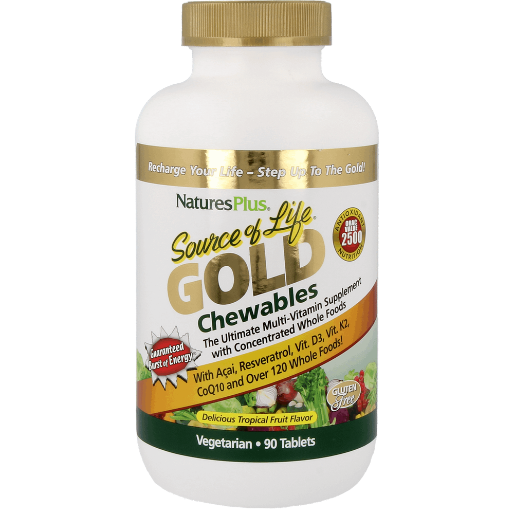 Source of Life® GOLD Chewables Supplement Natures Plus Default Title  