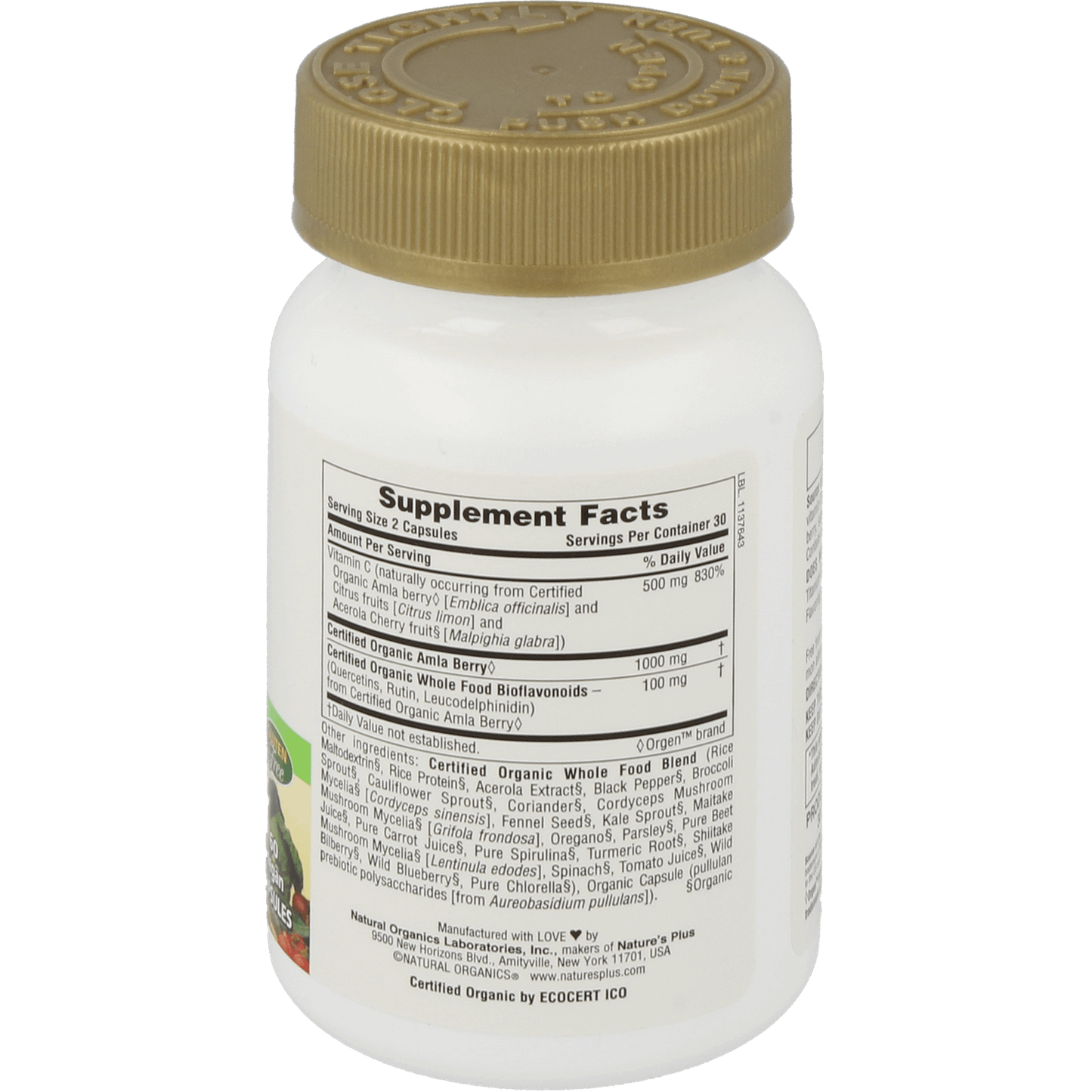 Source of Life® Garden™ Vitamin C Supplement Natures Plus   