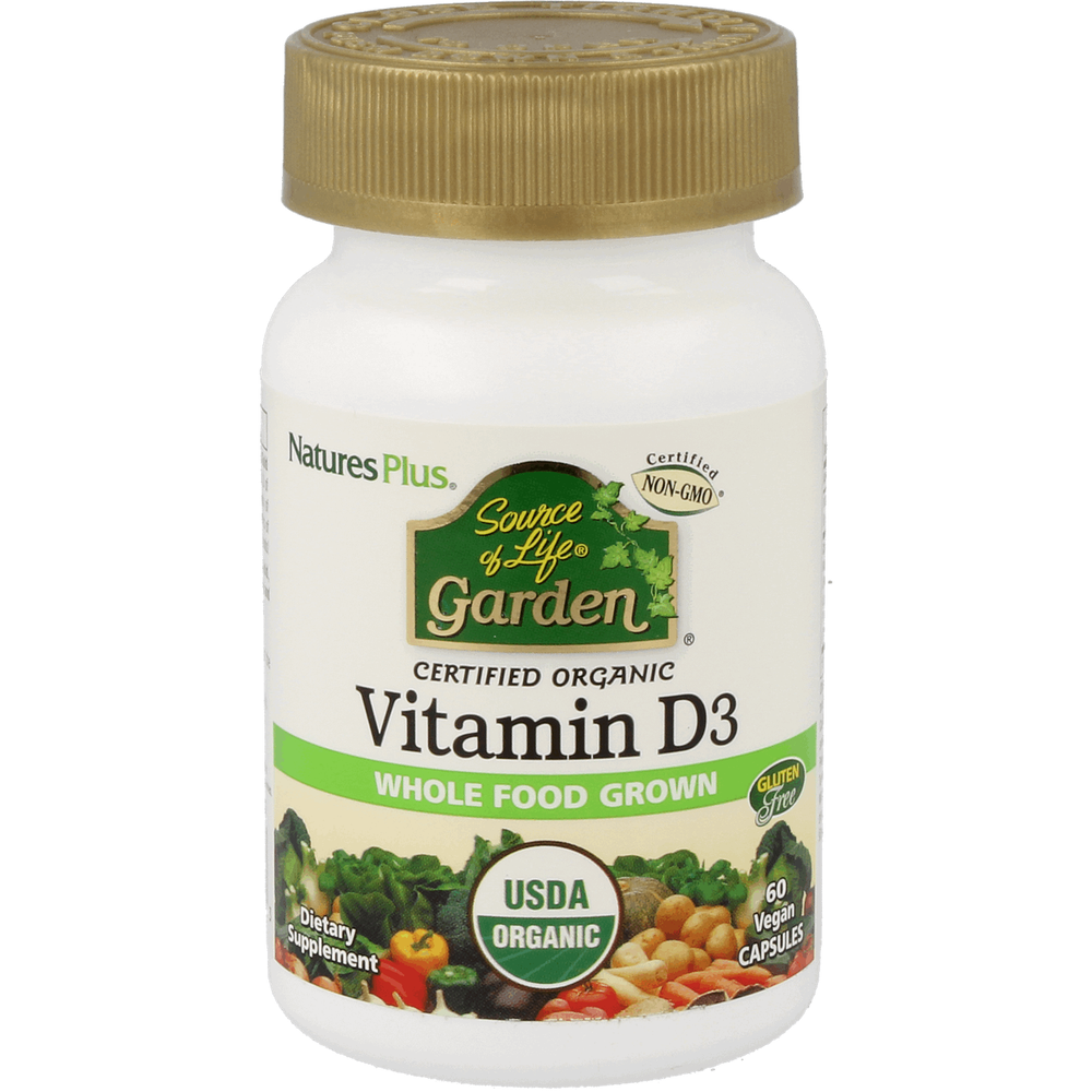 
                      
                        Source of Life® Garden™ Vitamin D3 Supplement Natures Plus Default Title  
                      
                    