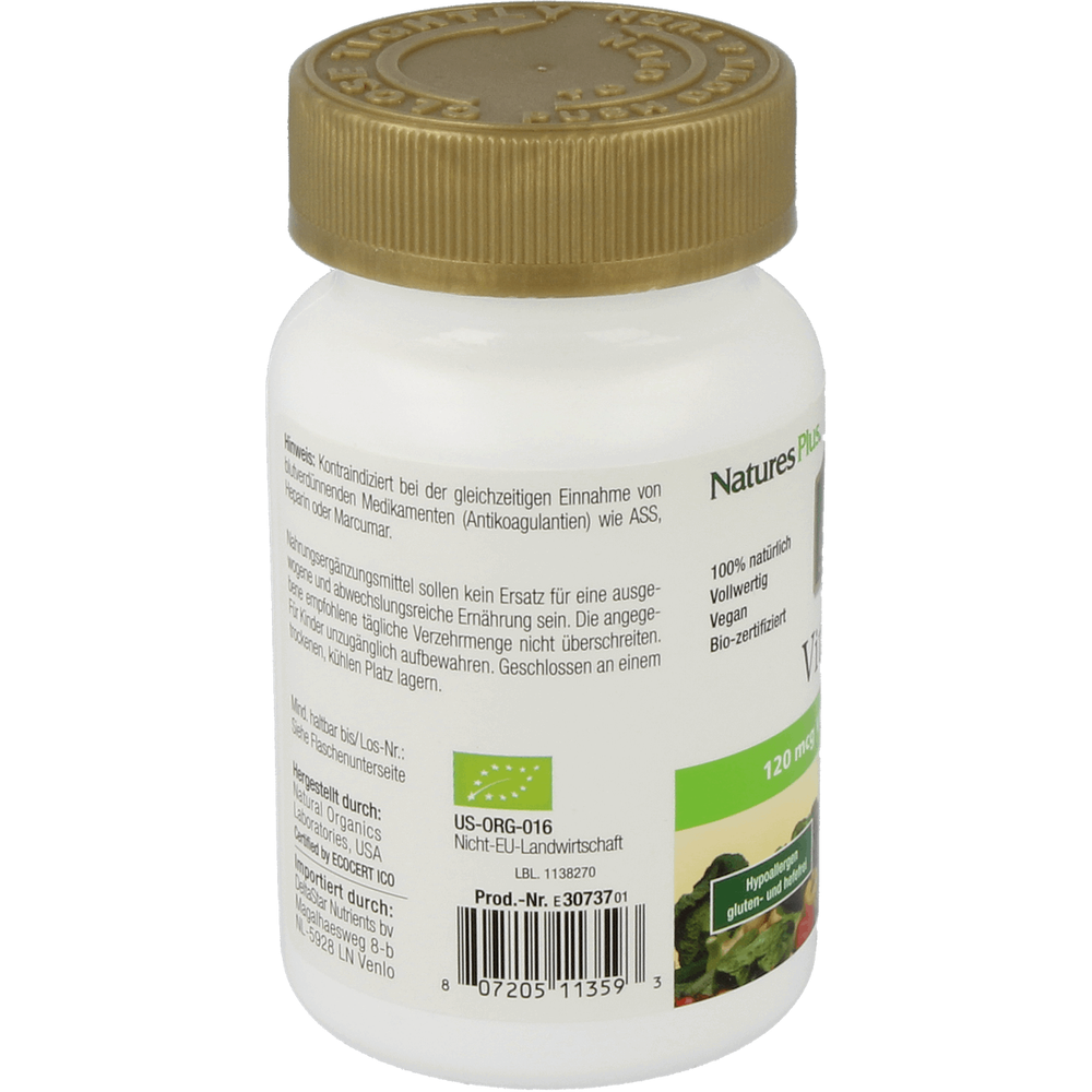 
                      
                        Source of Life® Garden™ Vitamin K2 Supplement Natures Plus   
                      
                    