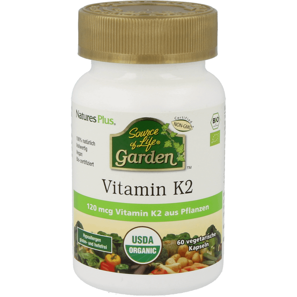 
                      
                        Source of Life® Garden™ Vitamin K2 Supplement Natures Plus Default Title  
                      
                    