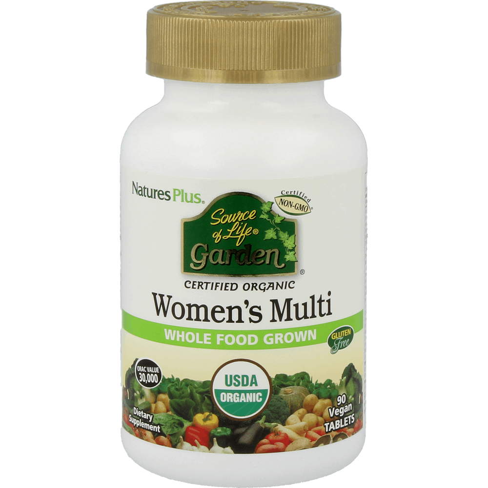 
                      
                        Source of Life® Garden™ Women's Multi Supplement Natures Plus Default Title  
                      
                    