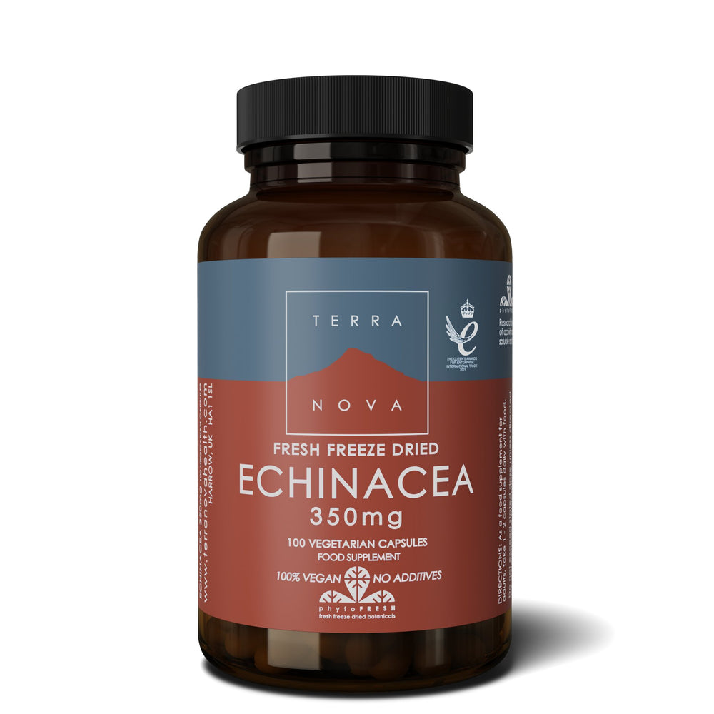 Echinacea 350mg | 100 vegan capsules Supplement Terranovabenelux   