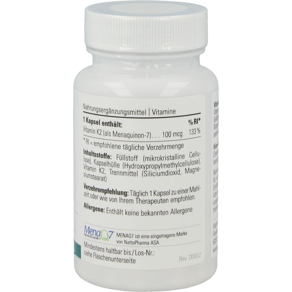 
                      
                        Vitamin K2 100 mcg Supplementen Vitaplex   
                      
                    