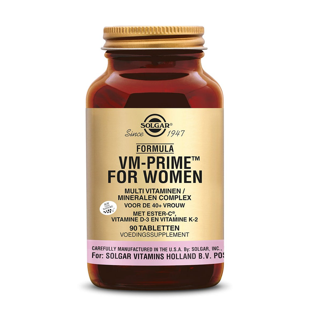 VM-Prime® Multivitamine voor 40+ Vrouwen Supplement Solgar 90  