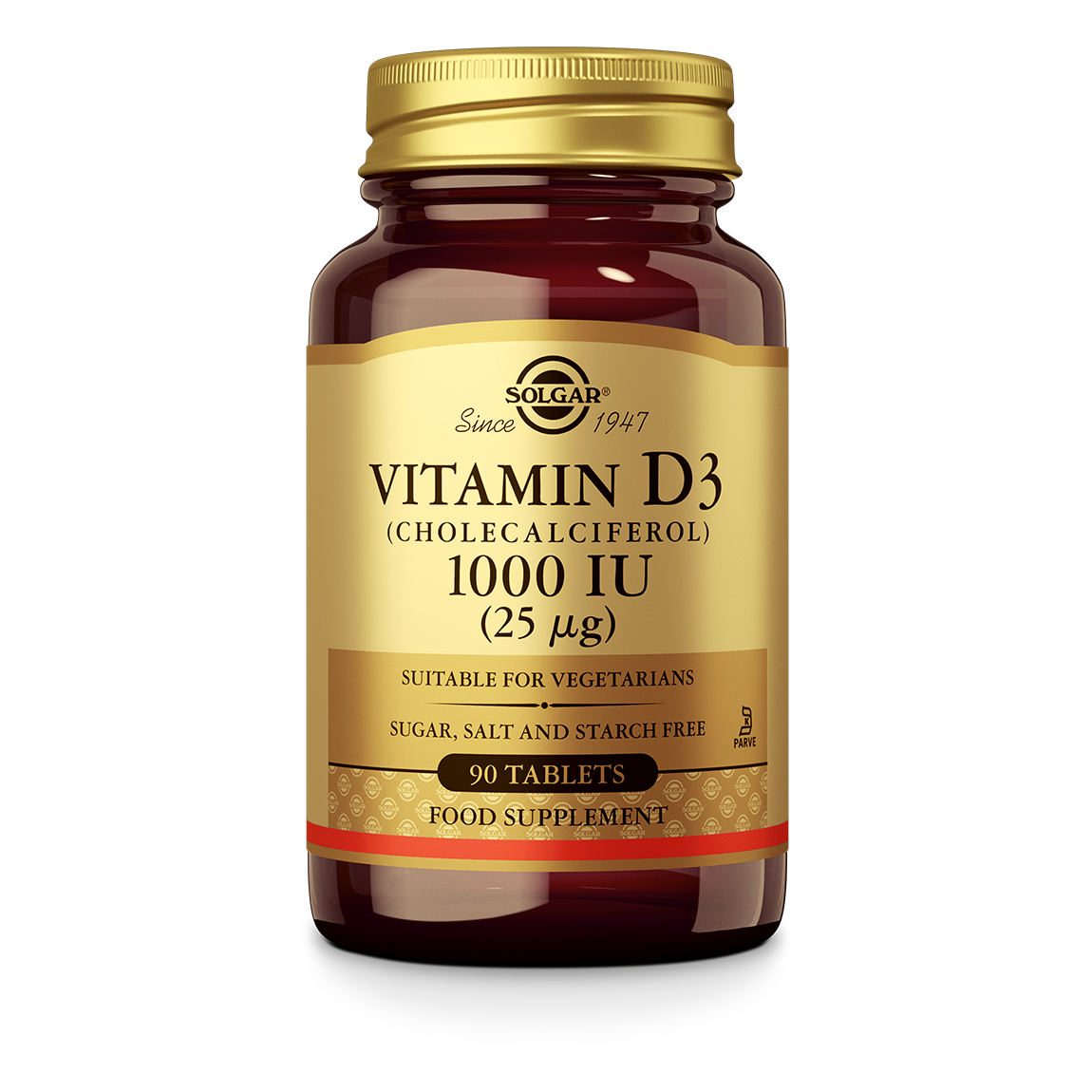 Vitamine D-3 1000 IU tabletten Supplement Solgar