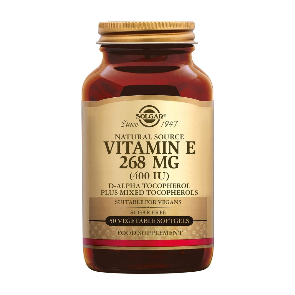 Vitamine E 268 mg/400 IU Vegan Supplement Solgar   