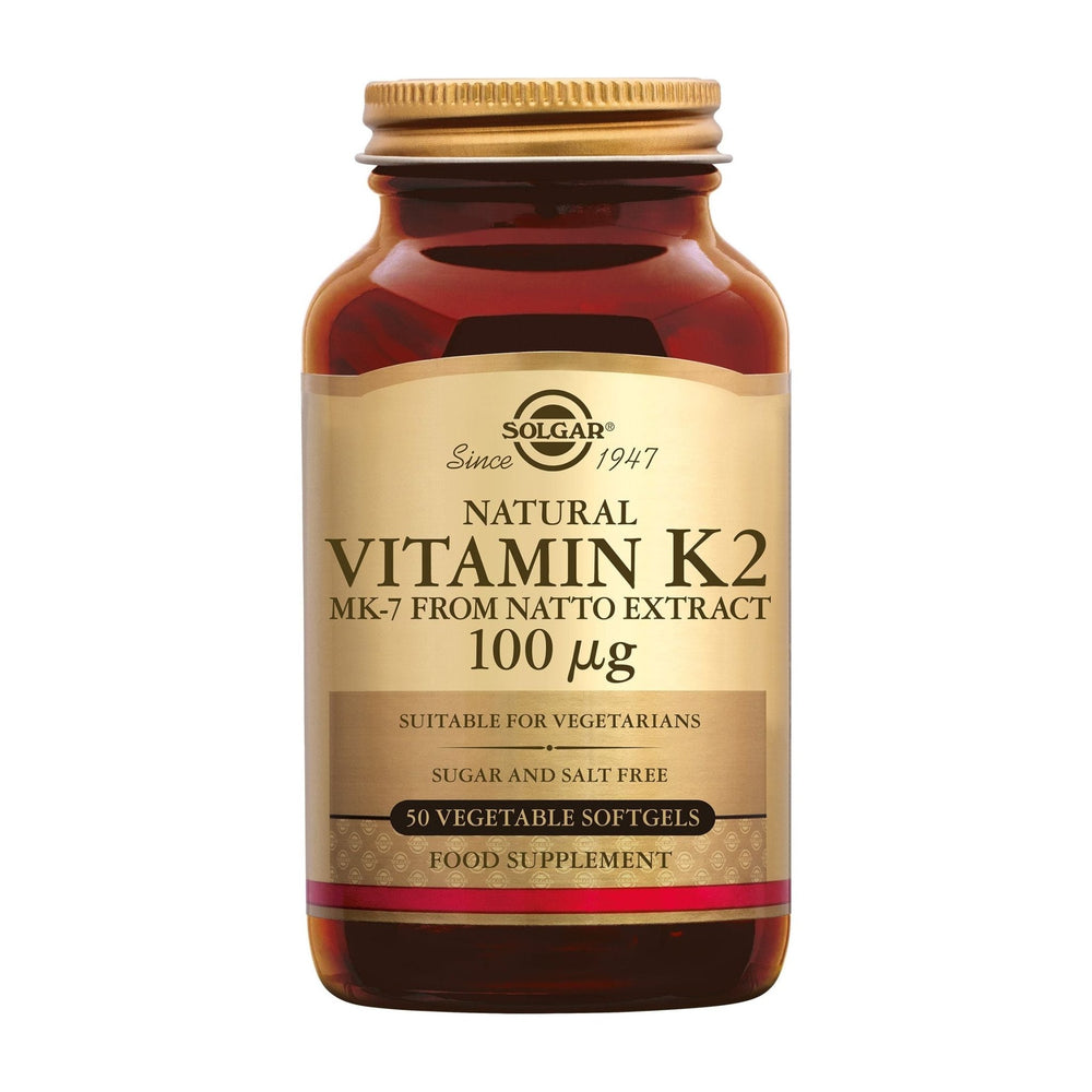 
                      
                        Vitamine K-2 100 mcg Supplement Solgar   
                      
                    