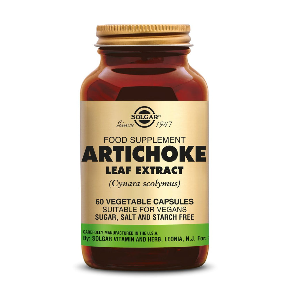 Artichoke (Artisjok) Leaf Extract Supplement Solgar 60  