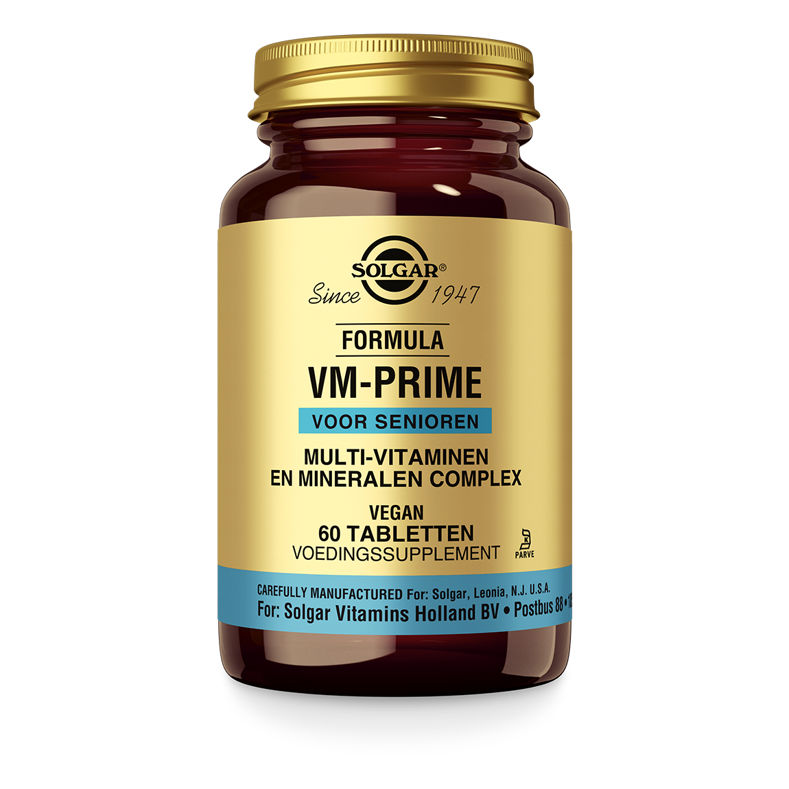VM-Prime® Multivitamine voor Senioren Supplement Solgar