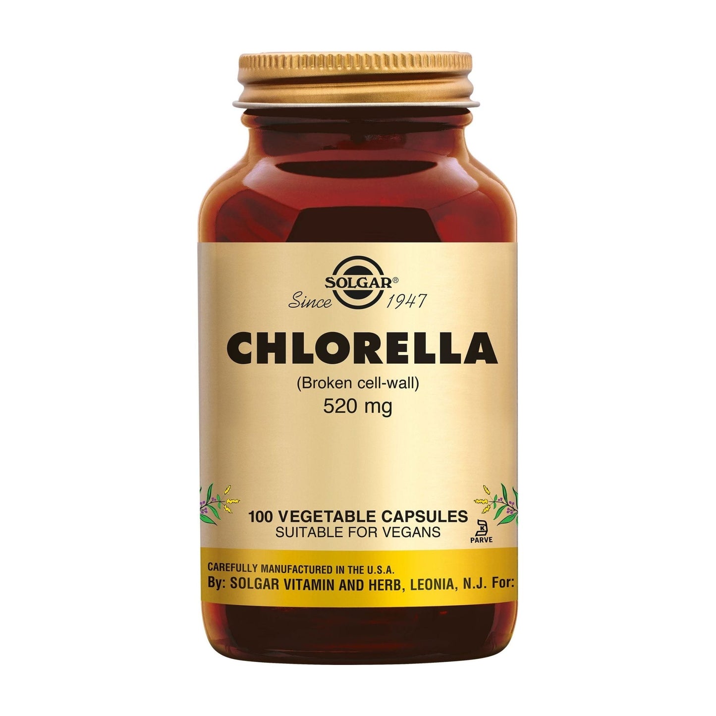 Chlorella (Alg) Supplement Solgar   