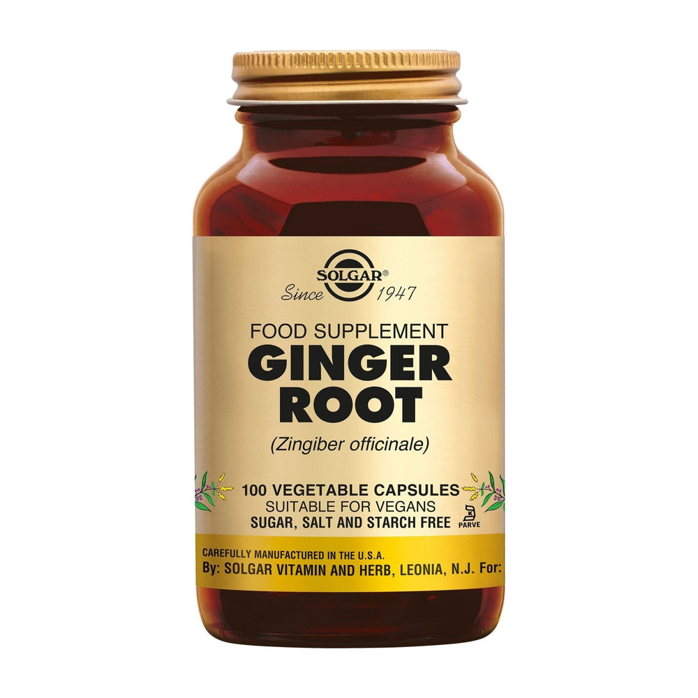 Ginger (Gember) Root Supplement Solgar   