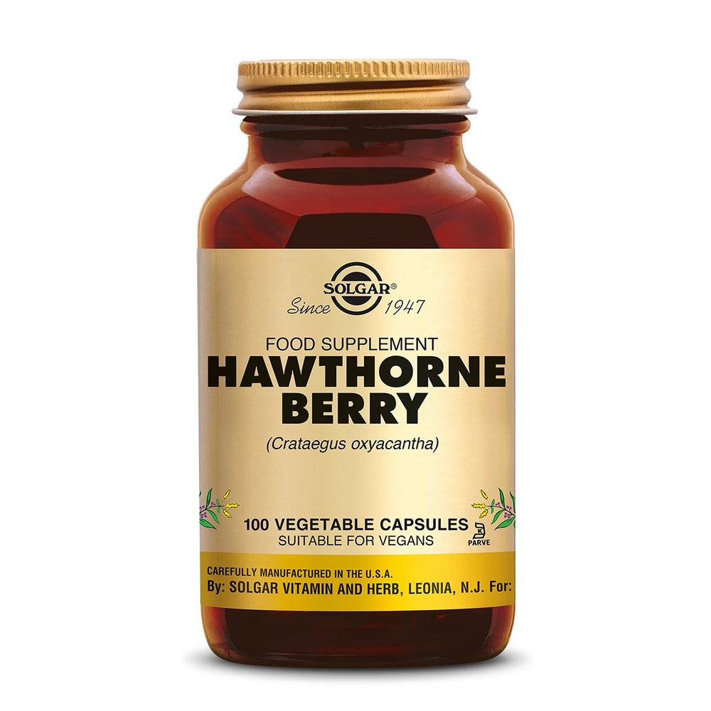 
                      
                        Hawthorne (Meidoorn) Berry Supplement Solgar 100  
                      
                    