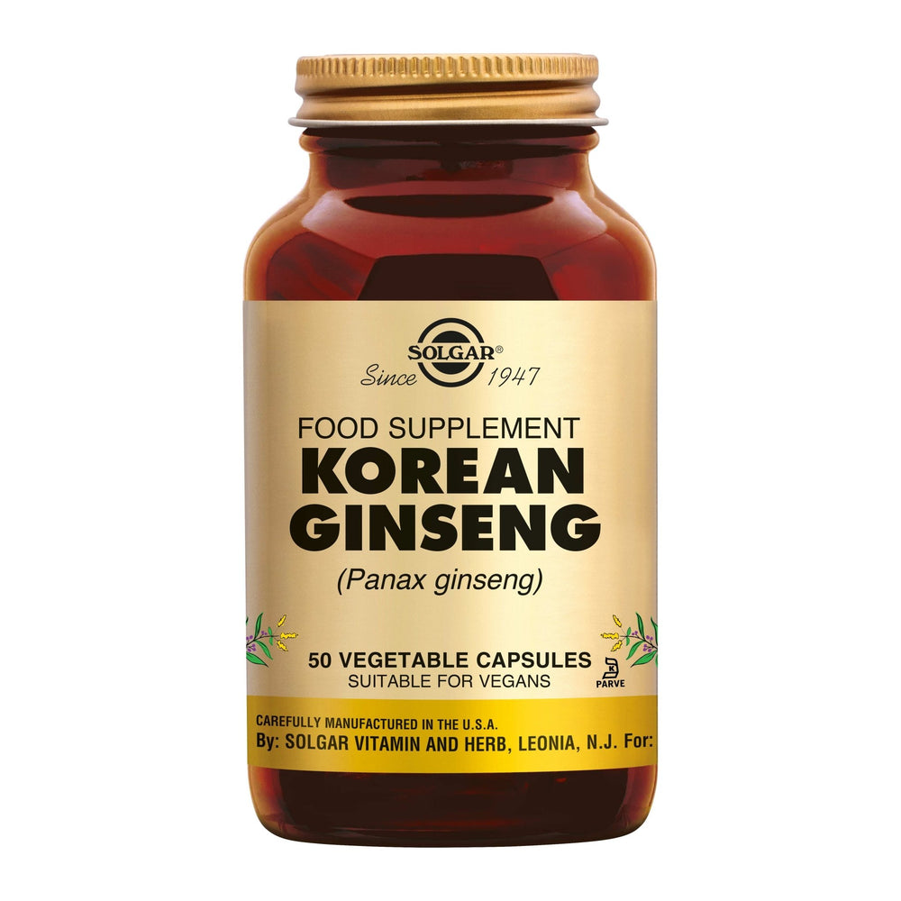 Ginseng Korean Supplement Solgar   