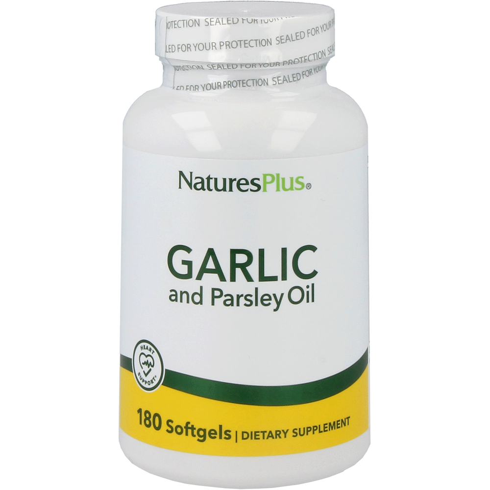 
                      
                        Garlic and Parsley Oil Supplement Natures Plus Default Title  
                      
                    