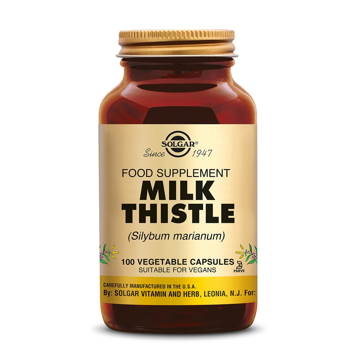 Milk Thistle (Mariadistel) Supplement Solgar 100  