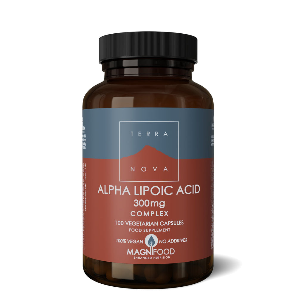 Alpha Lipoic Acid 300mg | 100 capsules  Terranovabenelux   