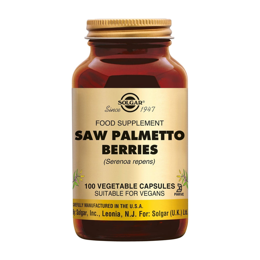 
                      
                        Saw Palmetto (Zaagpalm) Berries Supplement Solgar   
                      
                    