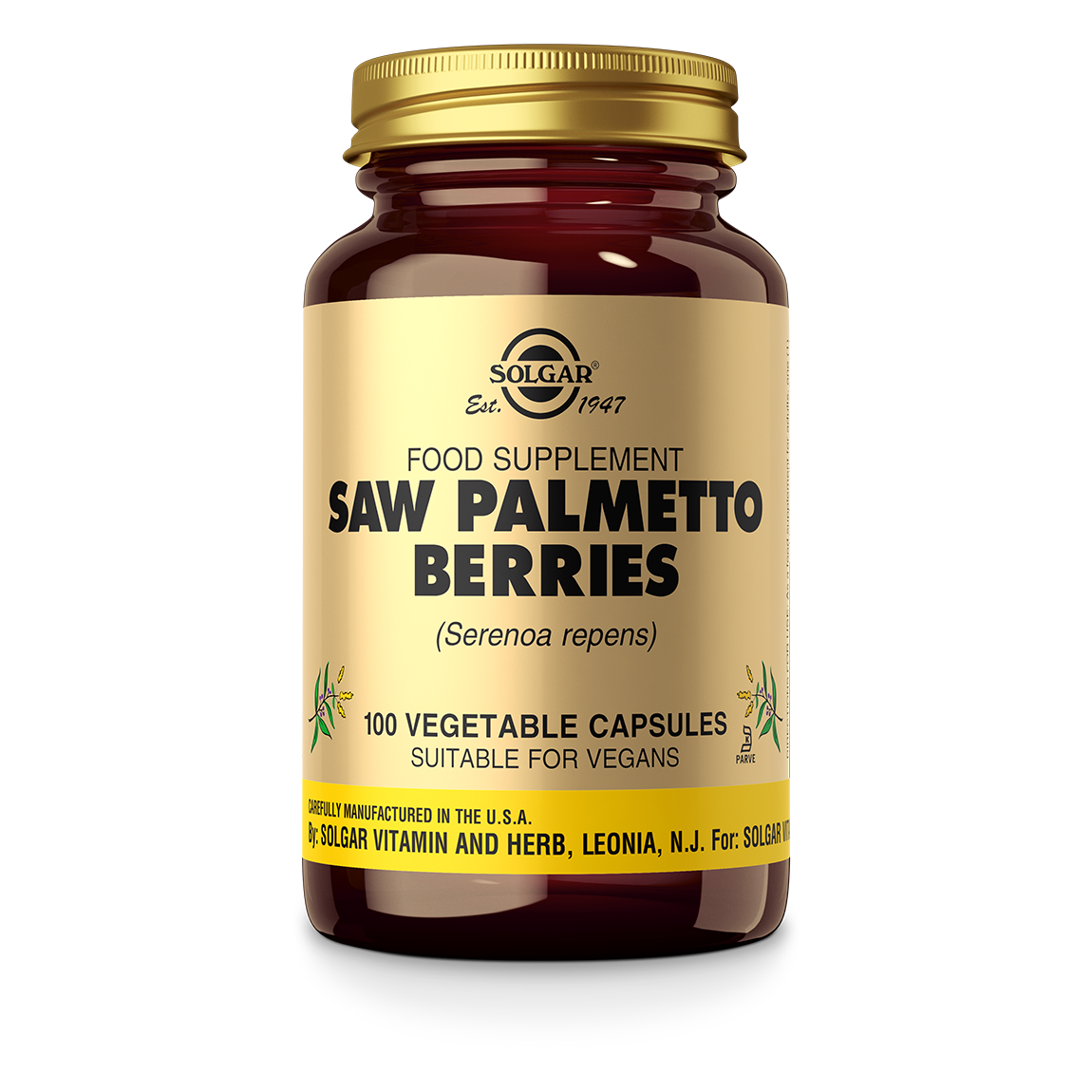 Saw Palmetto (Zaagpalm) Berries Supplement Solgar