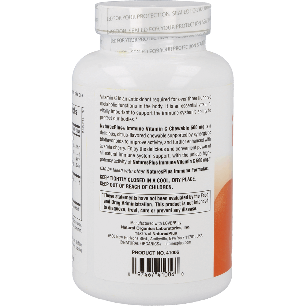 Immune C Supplement Natures Plus   