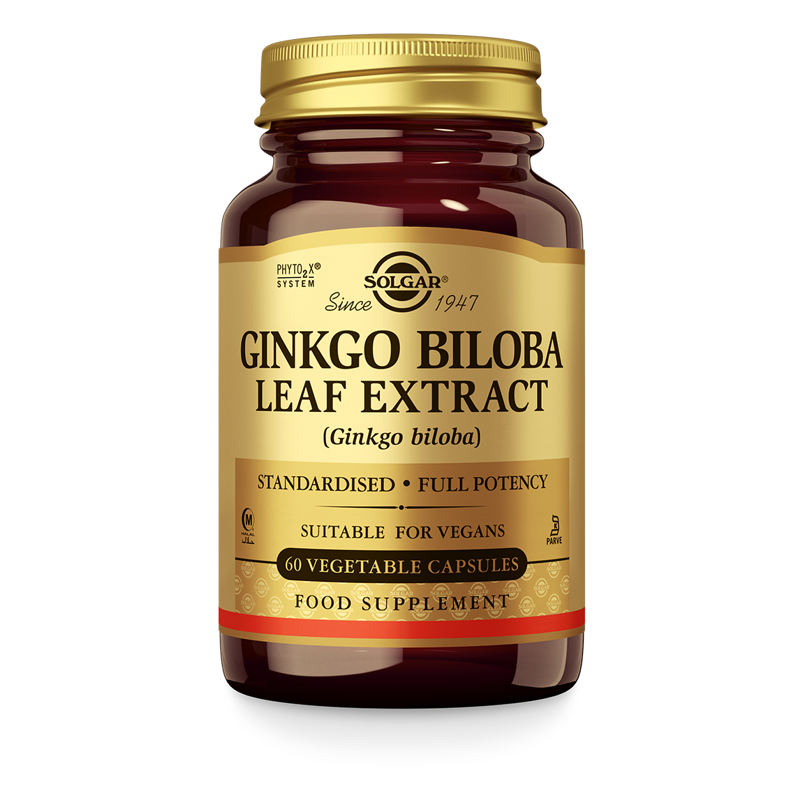 Ginkgo Biloba Leaf Extract Solgar 60