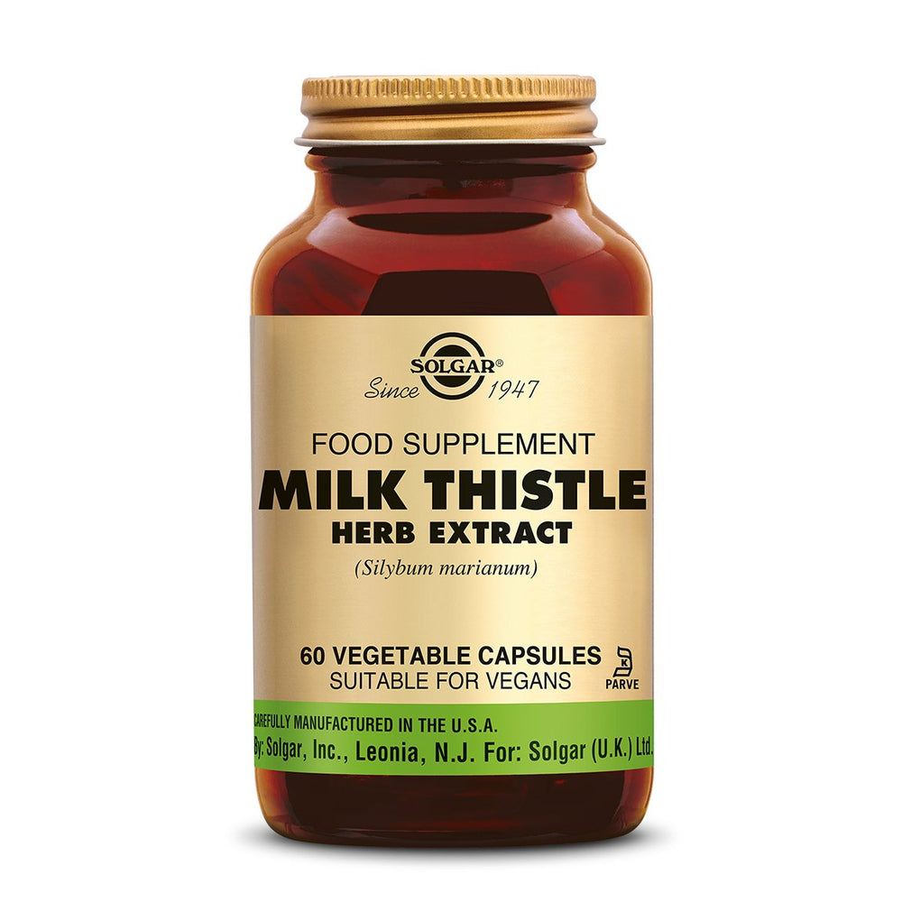 
                      
                        Milk Thistle Herb Extract (Mariadistel) Supplement Solgar 60  
                      
                    