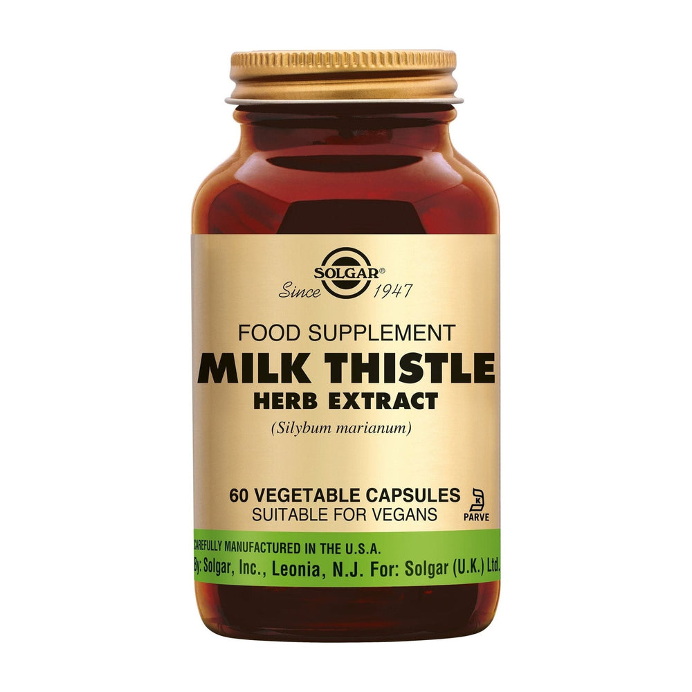 Milk Thistle Herb Extract (Mariadistel) Supplement Solgar   