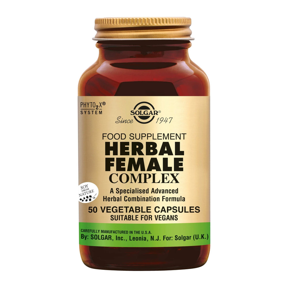 Herbal Female Kruiden Complex voor Vrouwen Supplement Solgar   