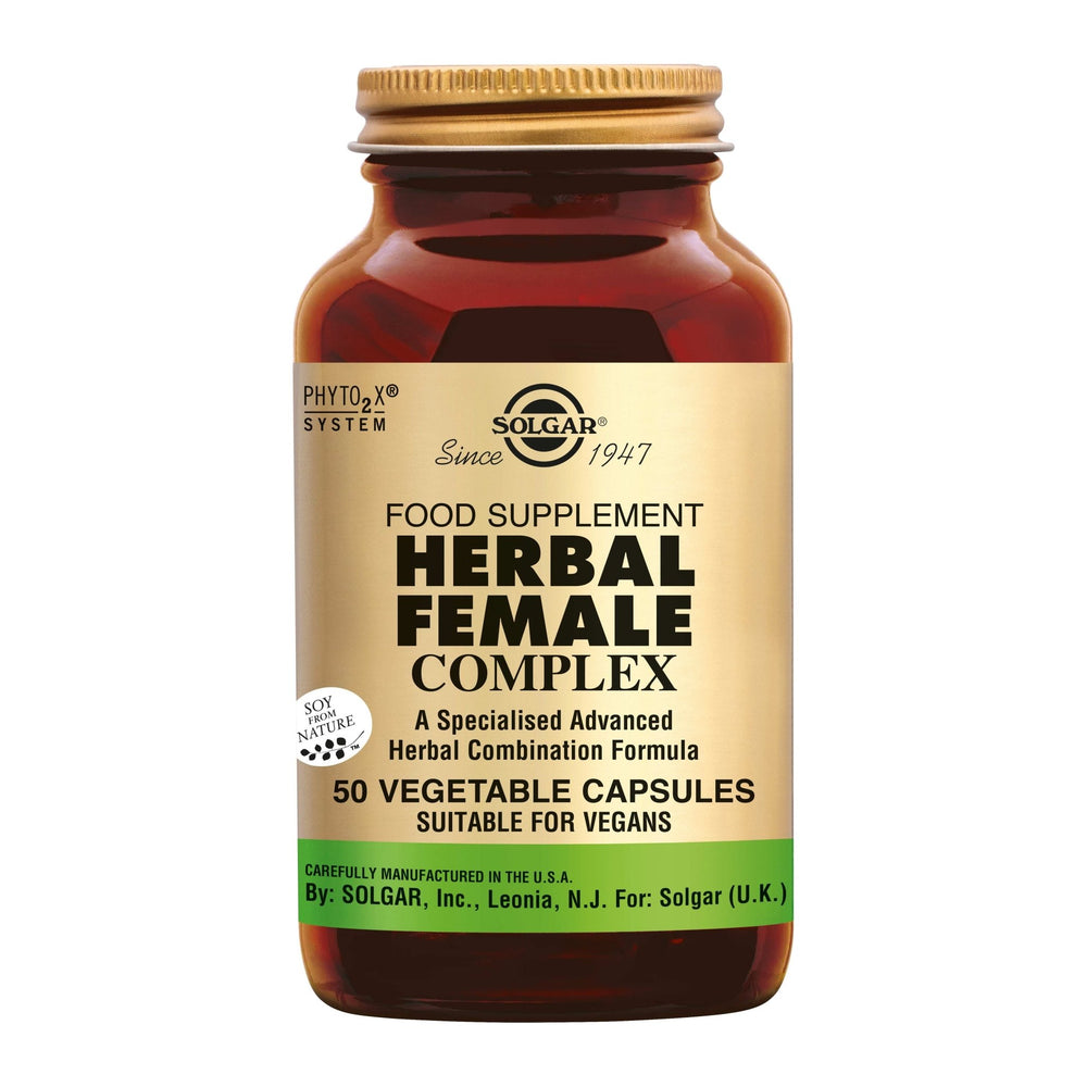 
                      
                        Herbal Female Kruiden Complex voor Vrouwen Supplement Solgar   
                      
                    