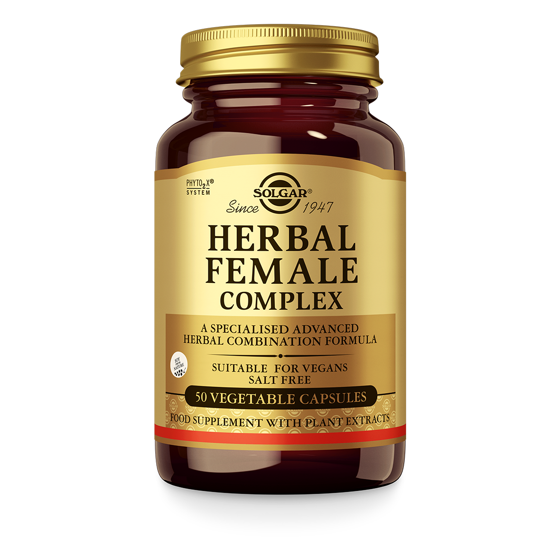 Herbal Female Kruiden Complex voor Vrouwen Supplement Solgar