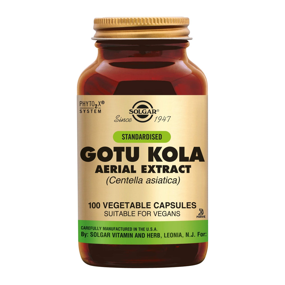 
                      
                        Gotu Kola Aerial Extract Supplement Solgar   
                      
                    