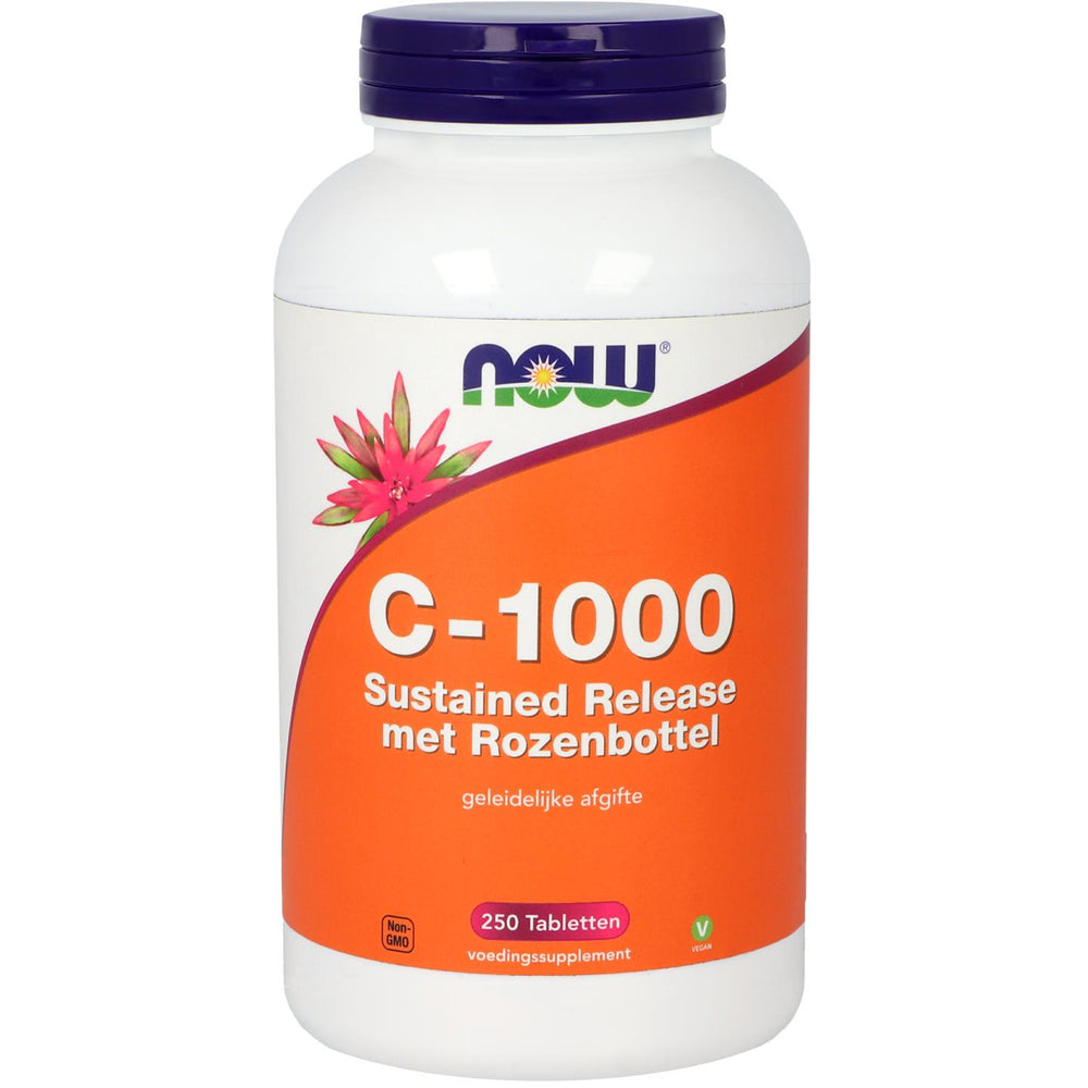 
                      
                        C-1000 Sustained Release met Rozenbottel Vitamine C NOW Default Title
                      
                    