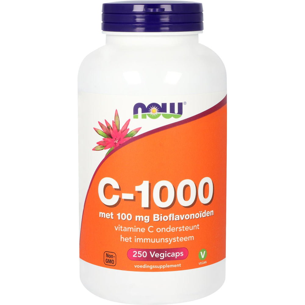 C-1000 met 100 mg Bioflavonoïden Vitamine C NOW Default Title