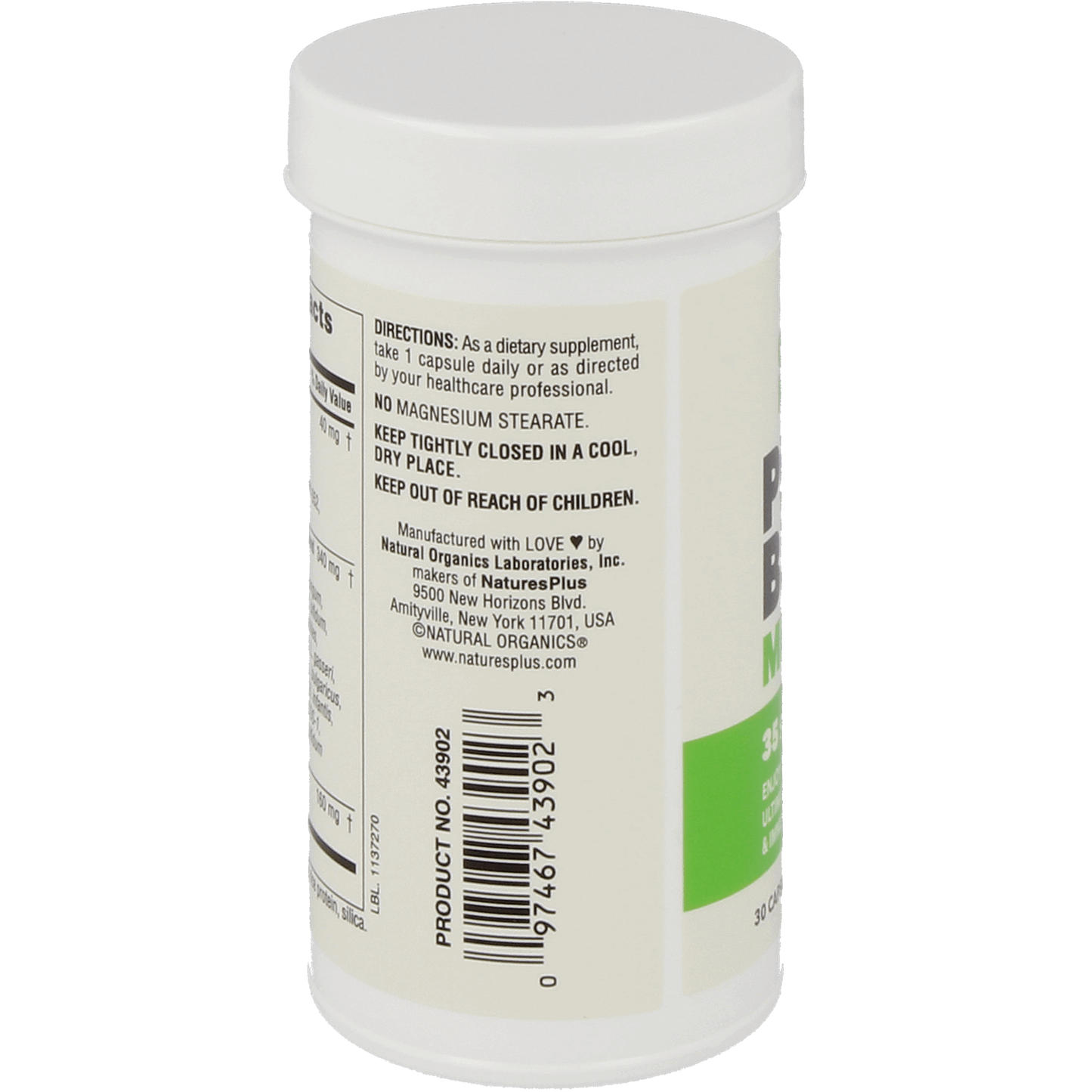 GI Natural™ ProBiotic Mega Supplement Natures Plus