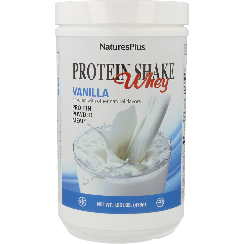 Protein Shake Whey Vanilla Supplement Natures Plus Default Title  