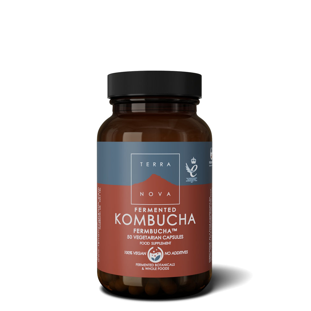 Fermented Kombucha | 50 capsules  Terranovabenelux   