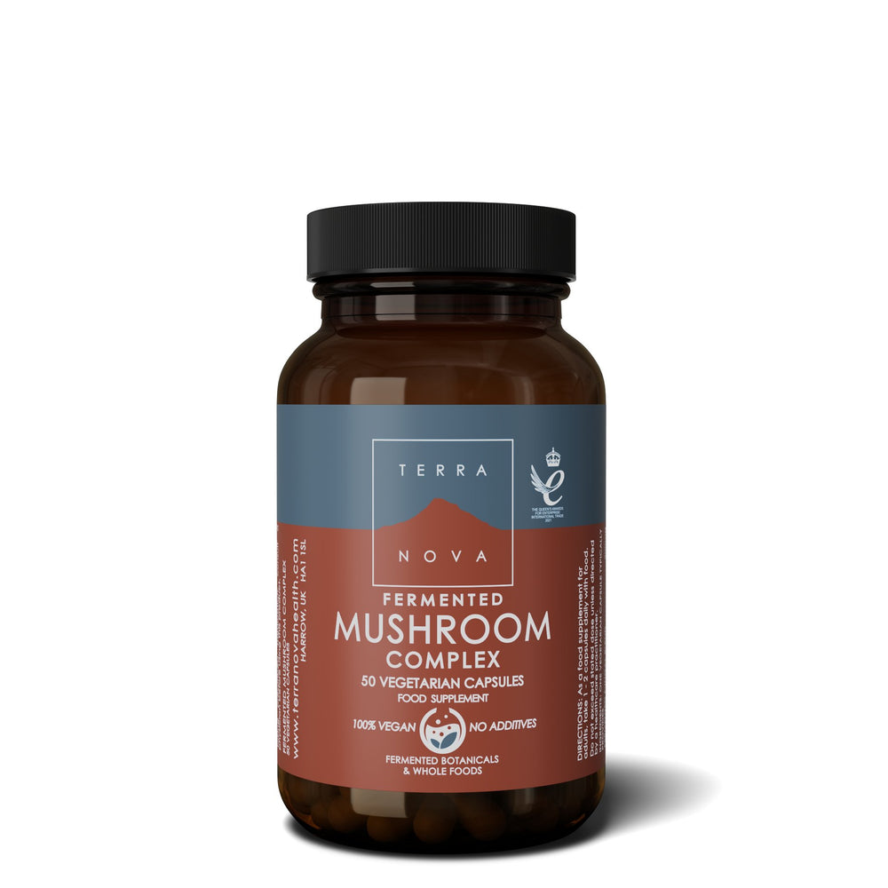 Fermented Mushroom Complex | 50 capsules  Terranovabenelux   