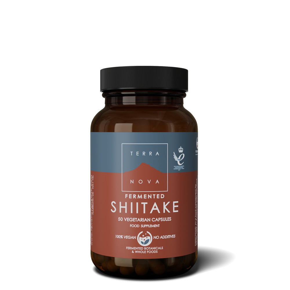 Fermented Shiitake | 50 capsules  Terranovabenelux   