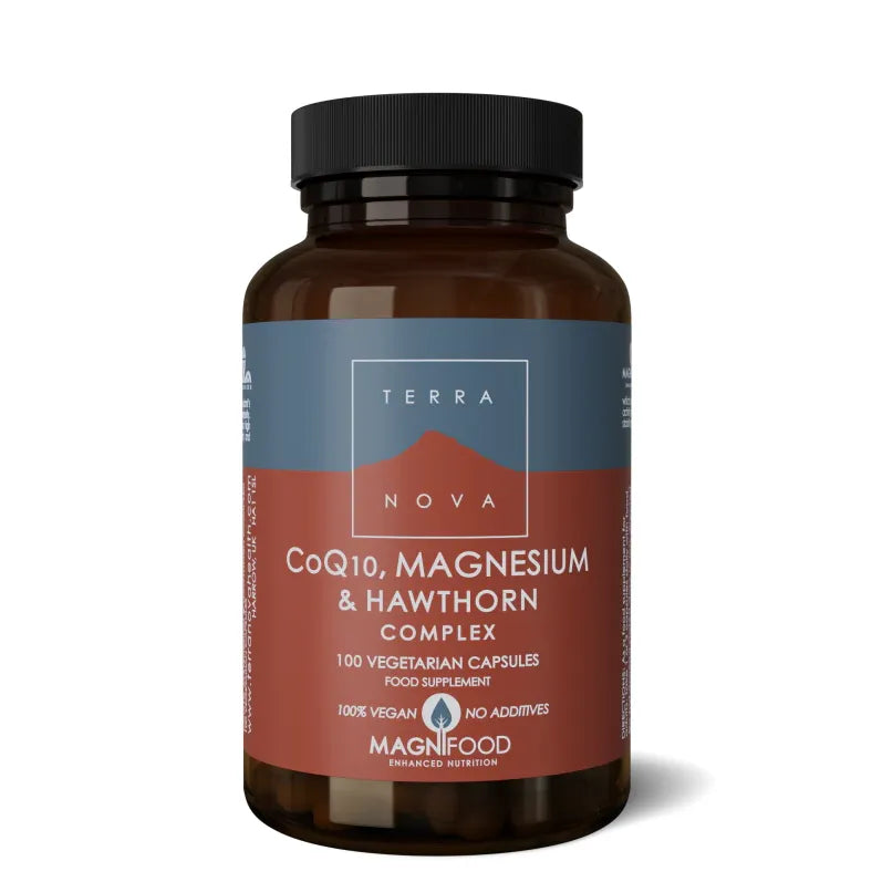 CoQ10, Magnesium & Hawthorn Complex | 100 capsules Supplement Terranovabenelux Default Title