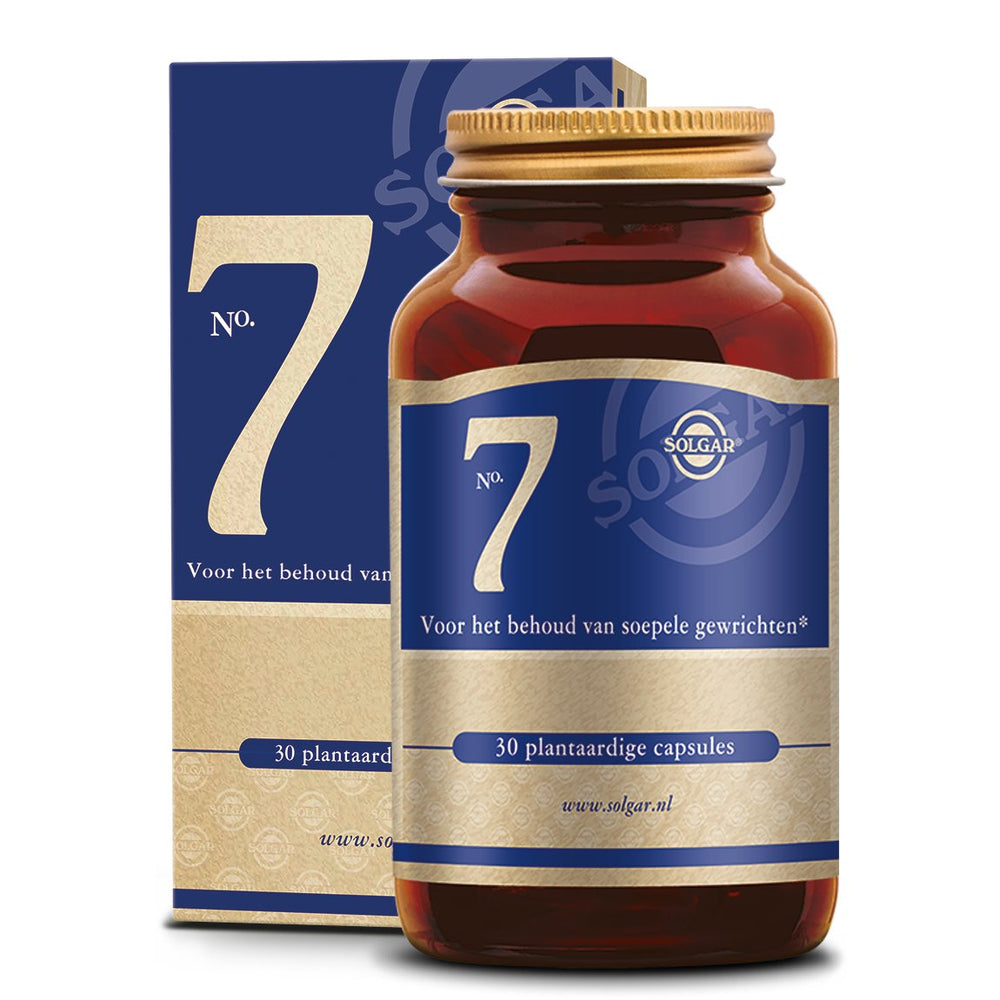 
                      
                        No. 7 Gewrichtformule Supplement Solgar 30  
                      
                    